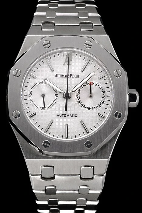 Audemars Piguet Royal Oak White Dial Stainless Steel Case And Bracelet new120845