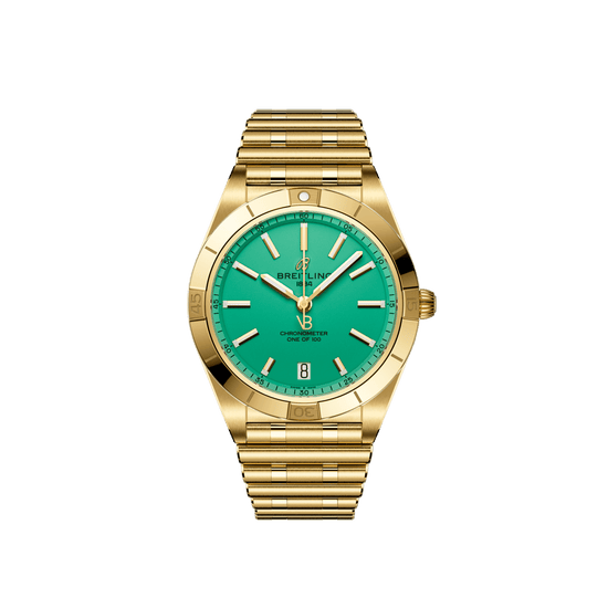 Breitling Replica Watch Chronomat Automatic 36 Victoria Beckham, 18k Yellow Gold, K103801A1L1K1