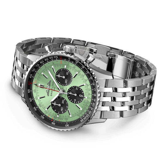 Breitling Replica Watch Navitimer B01 CHRONOGRAPH 43, Stainless steel, AB0138241L1A1