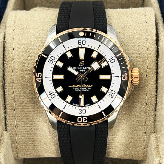 Breitling Replica Watch Superocean Automatic 42, Stainless Steel and 18k Red Gold, 42mm, U17375211B1S1
