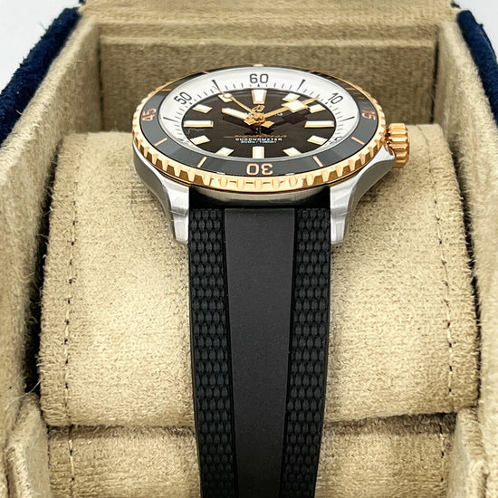 Breitling Replica Watch Superocean Automatic 42, Stainless Steel and 18k Red Gold, 42mm, U17375211B1S1