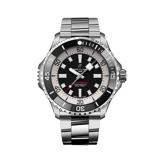 Breitling Replica Watch SUPEROCEAN AUTOMATIC 46, Stainless steel, A17378211B1A1