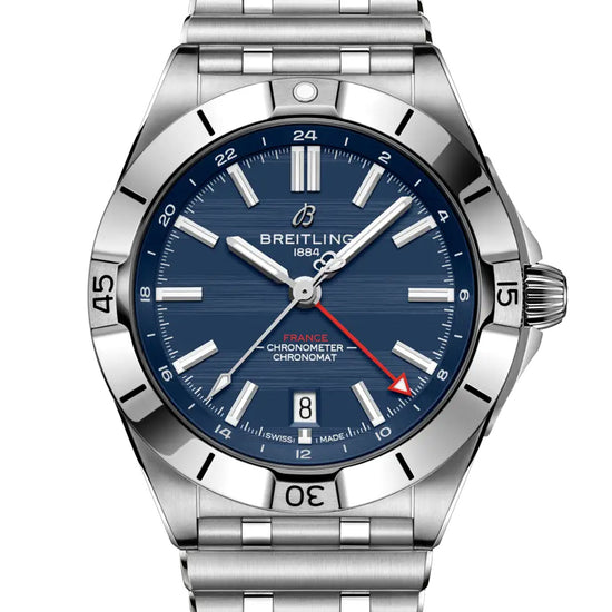 Breitling Replica Watch Superocean Automatic GMT 40 Six Nations France, A323989B1C1A1