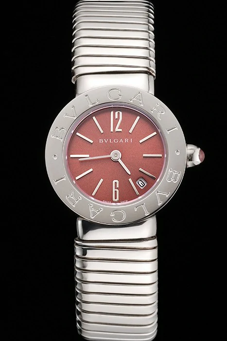 Bvlgari Bvlgari Marsala Dial Stainless Steel Case And Tubogas Bracelet new122904