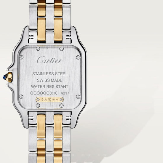 Cartier Replica Watch Panthère de Cartier Replica Watch Medium, Stainless Steel and 18k Yellow Gold, 29mm x 37mm, W2PN0019