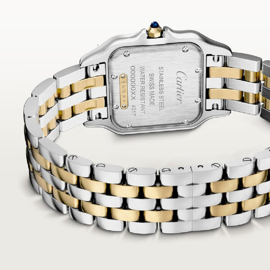 Cartier Replica Watch Panthère de Cartier Replica Watch Medium, Stainless Steel and 18k Yellow Gold, 29mm x 37mm, W2PN0019
