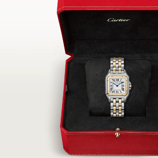Cartier Replica Watch Panthère de Cartier Replica Watch Medium, Stainless Steel and 18k Yellow Gold, 29mm x 37mm, W2PN0019