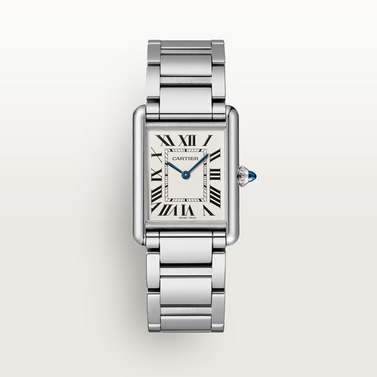 Cartier Replica Watch Tank Must de Cartier Replica Watch, Large Stainless Steel, 33.7mm x 25.5mm, WSTA0106