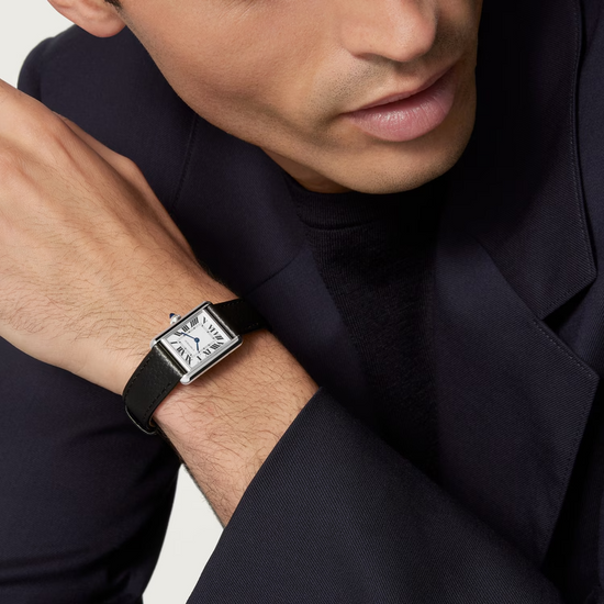 Cartier Replica Watch Tank Must SolarBeat™ de Cartier Replica Watch, Small Stainless Steel, 29.5mm x 22mm, WSTA0060