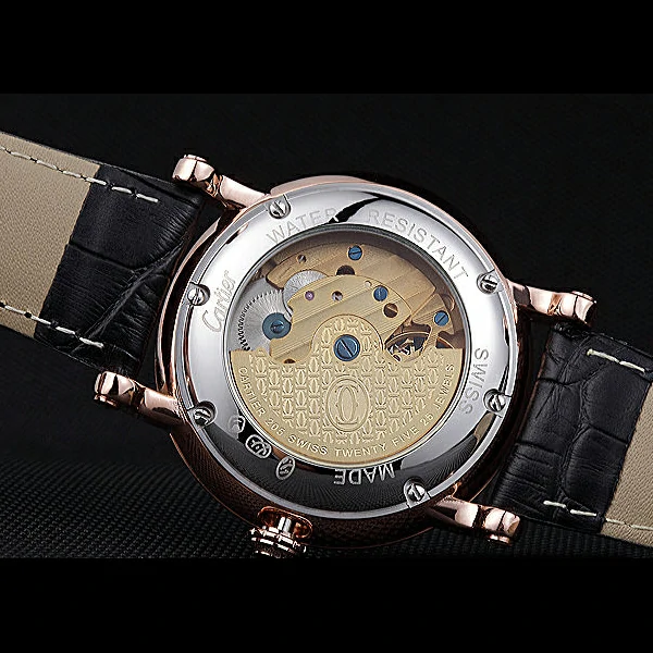 Cartier Rotonde Flying Tourbillon Diamonds Black Dial new59865