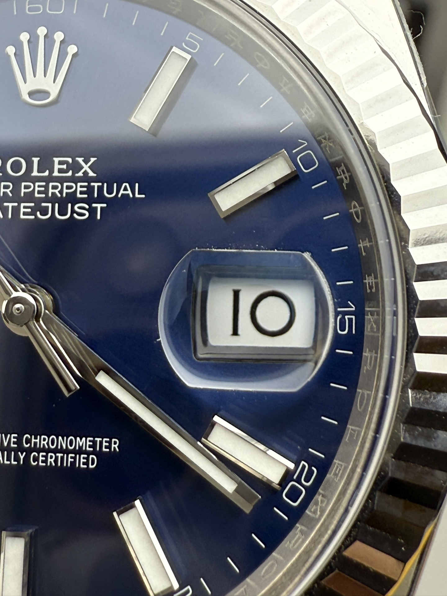 Datejust 41 126334 Blue Dial Super Clone 3235 Two-Tone / Steel