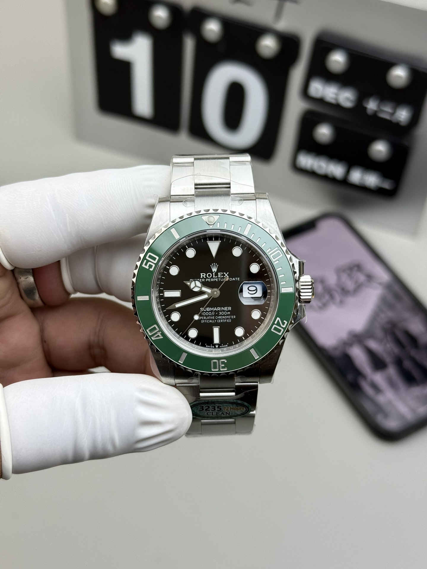 Rolex Submariner 126610LV – 41mm Green Water Ghost Replica