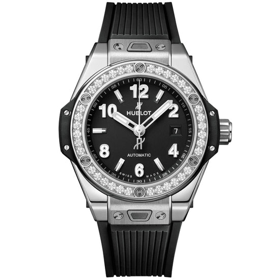 Hublot Replica Watch Big Bang One Click Steel Diamonds 33mm, 485.SX.1170.RX.1204