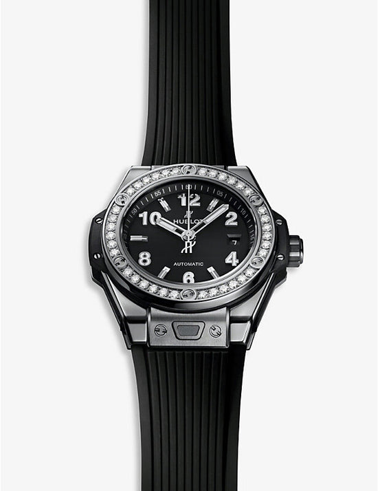 Hublot Replica Watch Big Bang One Click Steel Diamonds 33mm, 485.SX.1170.RX.1204