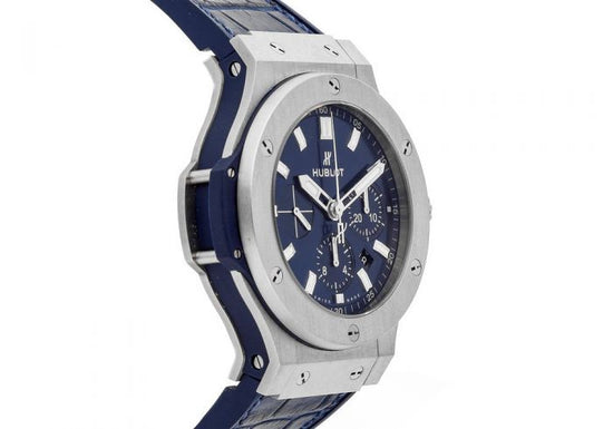Hublot Replica Watch Big Bang, Steel Blue Chronograph Automatic 44mm, 301.SX.7170.LR