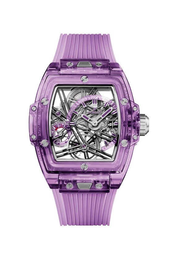 Hublot Replica Watch, Spirit of Big Bang Tourbillon Purple Sapphire 42mm, Limited Edition, 645.JM.0120.RT