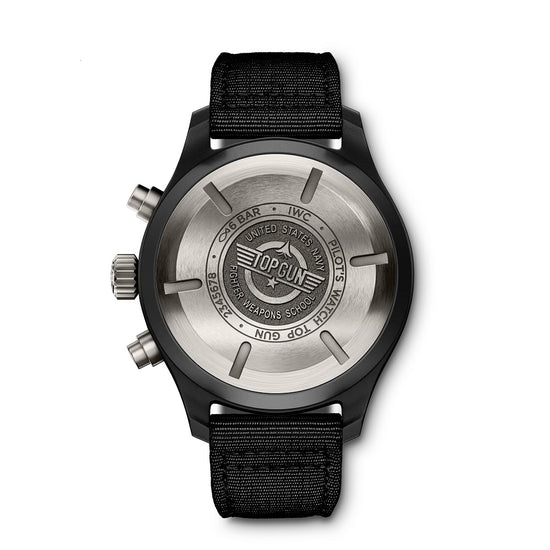 IWC Replica Watch Pilot’s Watch Chronograph TOP GUN, Ceramic and Titanium, 44.5mm, IW389101
