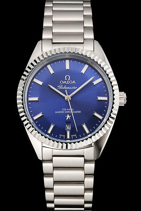 Omega Globemaster Blue Dial Stainless Steel Case And Bracelet new122453