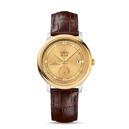 Omega Replica Watch De Ville PRESTIGE CO‑AXIAL CHRONOMETER POWER RESERVE 424.23.40.21.58.001