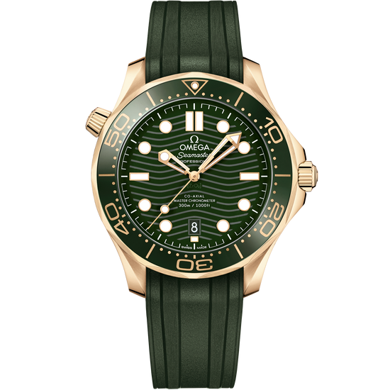 Omega Replica Watch Seamaster Diver 300m, 18k Moonshine™ Gold, Ceramic, 42mm, 210.62.42.20.10.001
