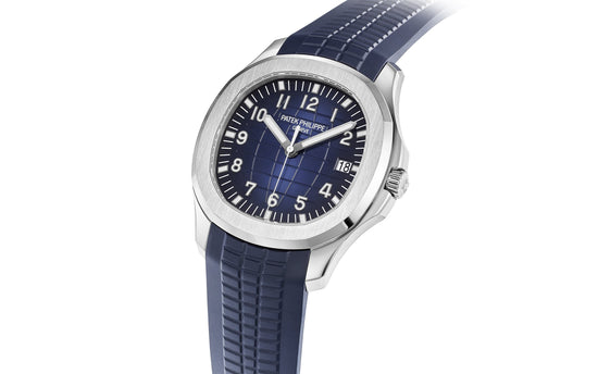 Patek Philippe Replica Watch Aquanaut Date, Sweep Seconds Watch, 18k White Gold 42,2 mm, 5168G-001
