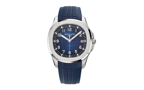 Patek Philippe Replica Watch Aquanaut Date, Sweep Seconds Watch, 18k White Gold 42,2 mm, 5168G-001