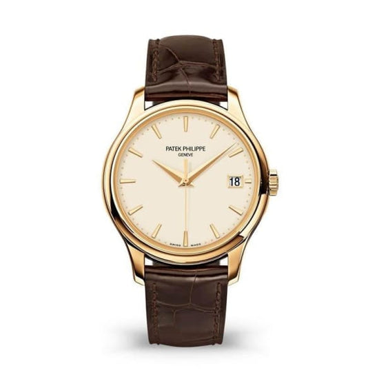 Patek Philippe Replica Watch Calatrava, 18k Yellow Gold, 39mm, 5227J-001
