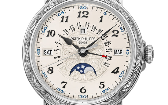 Patek Philippe Replica Watch Grand Complication, 18k White Gold, 38mm, 5160/500G-001