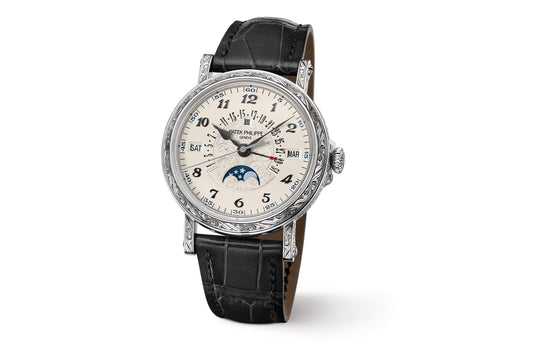 Patek Philippe Replica Watch Grand Complication, 18k White Gold, 38mm, 5160/500G-001