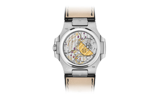 Patek Philippe Replica Watch Nautilus Date, Moon Phases Watch, 18k White Gold, 40mm, 5712G-001