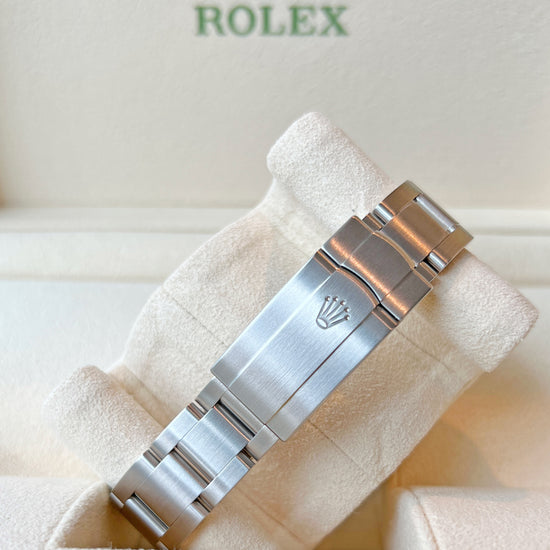Pre-owned Rolex Replica Watch, Oyster Perpetual Ladies, Pink Dial, 34mm, Oystersteel, 124200-0004