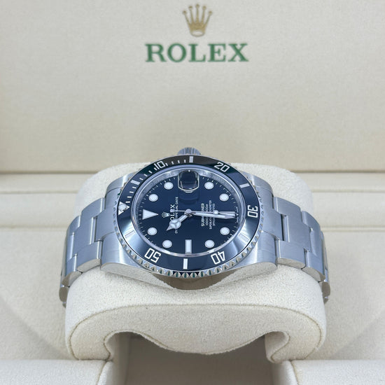 Pre-owned Rolex Replica Watch, Submariner Date 41, Stainless Steel, Black Ceramic, Black dial, 41mm, Oyster, 126610ln-0001