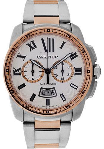 Replica Cartier Calibre de Cartier Chronograph Watch W7100042