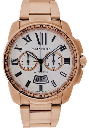 Replica Cartier Calibre de Cartier Chronograph Watch W7100047