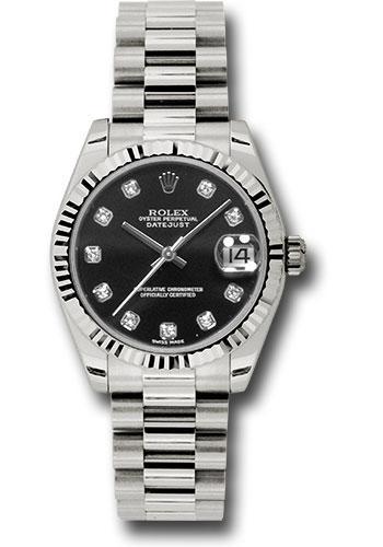 Replica Rolex Datejust 31mm Watch 178279 bkdp