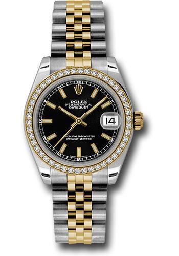 Replica Rolex Datejust 31mm Watch 178383 bkij