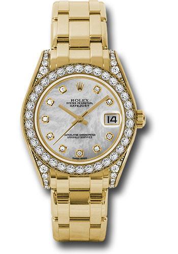 Replica Rolex Datejust Pearlmaster 34mm Watch: 81158 md