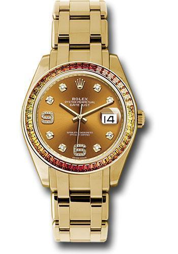 Replica Rolex Datejust Pearlmaster 39mm Watch: 86348SAJOR