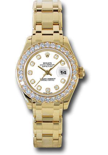 Replica Rolex Datejust Pearlmaster Watch: 80298 wd