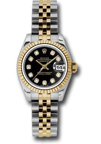 Replica Rolex Lady Datejust 26mm Watch 179173 bkdj