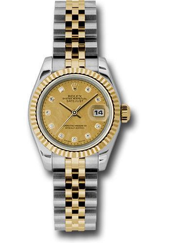Replica Rolex Lady Datejust 26mm Watch 179173 chgdmdj