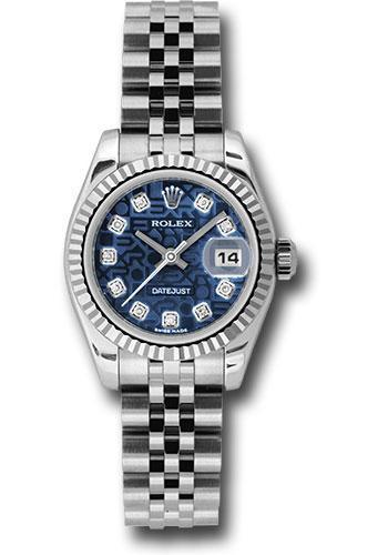 Replica Rolex Lady Datejust 26mm Watch 179174 bljdj