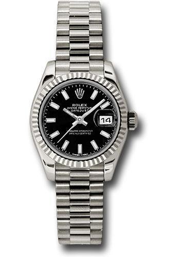 Replica Rolex Lady Datejust 26mm Watch 179179 bksp
