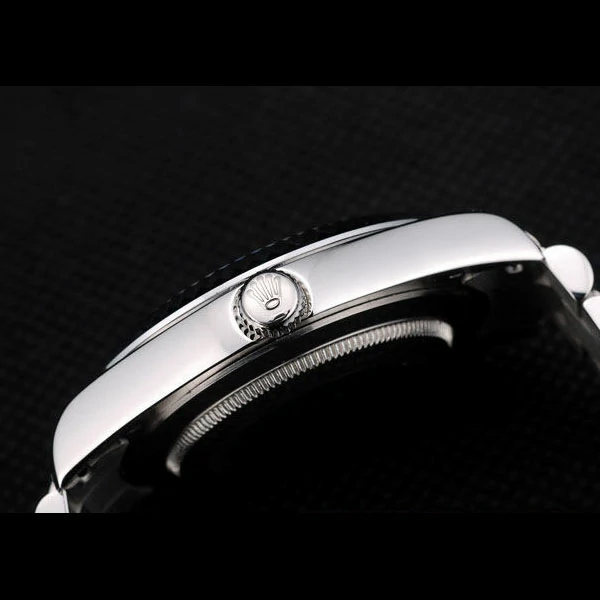Rolex DayDate Stainless Steel Ribbed Bezel Silver Dial new58941