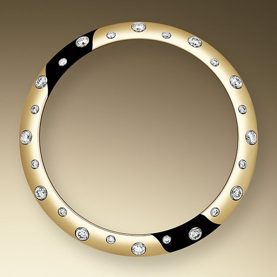 Rolex Replica Watch Datejust 31, Oystersteel, 18kt Yellow Gold and diamonds, 278343RBR-0014