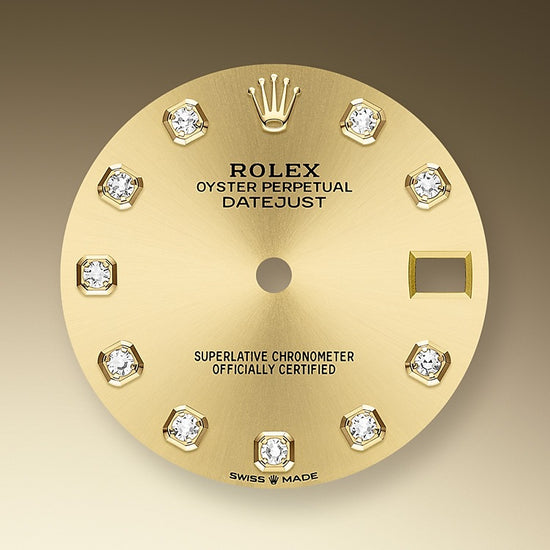 Rolex Replica Watch Datejust 31, Oystersteel and Yellow Gold, 278243-0025