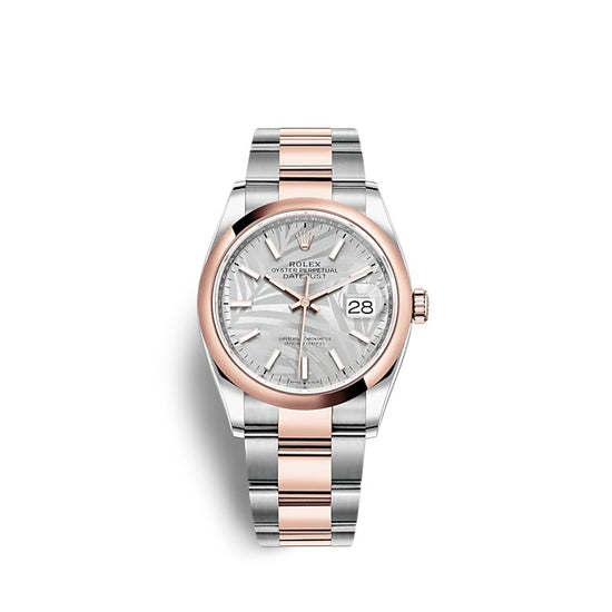 Rolex Replica Watch Datejust 36 Oystersteel and Everose gold 126201-0032