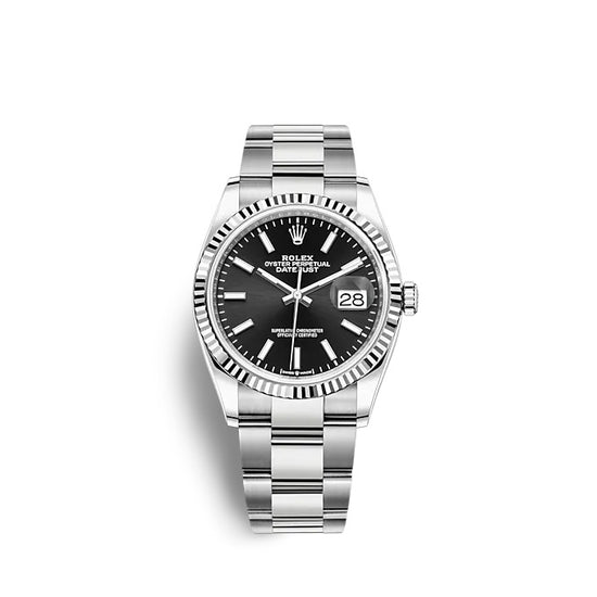Rolex Replica Watch Datejust 36 Oystersteel and white gold 126234-0016