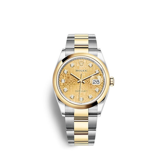 Rolex Replica Watch Datejust 36 Oystersteel and yellow gold 126203-0034