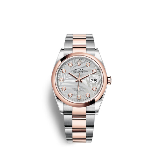 Rolex Replica Watch Datejust 36mm, Oystersteel and 18k Everose Gold, 126201-0038